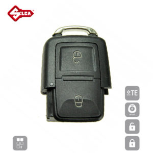 SILCA Empty Key Shells 2 Button HURSA2