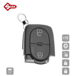 SILCA Empty Key Shells 2 Button HURSB2