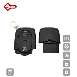 SILCA Empty Key Shells 2 Button HURSB2