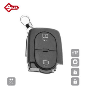 SILCA Empty Key Shells 2 Button HURSC2