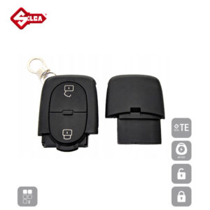 SILCA Empty Key Shells 2 Button HURSC2