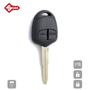 SILCA Empty Key Shells 2 Button MIT8RS2