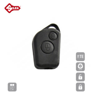SILCA Empty Key Shells 2 Button SXRSA2