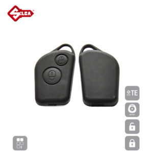 SILCA Empty Key Shells 2 Button SXRSA2