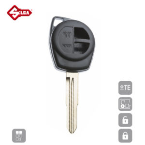SILCA Empty Key Shells 2 Button SZ11RRS2