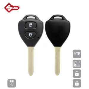 SILCA Empty Key Shells 2 Button TOY43ARS2