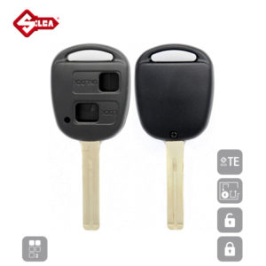 SILCA Empty Key Shells 2 Button TOY48BRS2