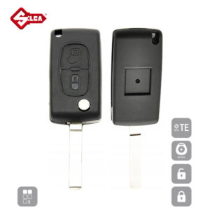 SILCA Empty Key Shells 2 Button VA2BRS2