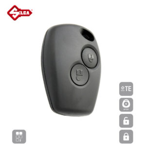 SILCA Empty Key Shells 2 Button VACRSA2