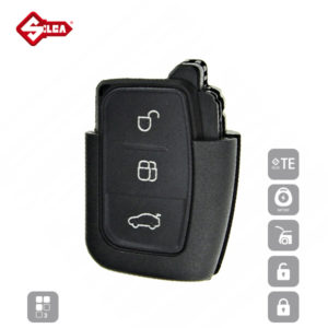 SILCA Empty Key Shells 3 Button FORSA8