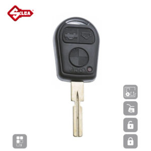 SILCA Empty Key Shells 3 Button HU58RS8N