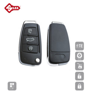 SILCA Empty Key Shells 3 Button HU66ARS8