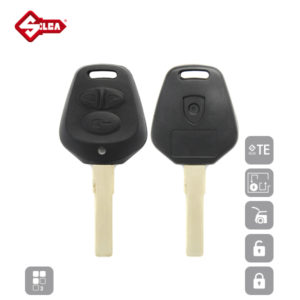 SILCA Empty Key Shells 3 Button HU66RS8