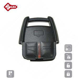 SILCA Empty Key Shells 3 Button HURSG8N