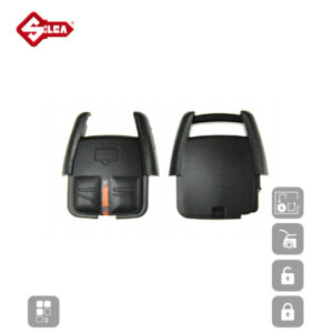 SILCA Empty Key Shells 3 Button HURSG8N