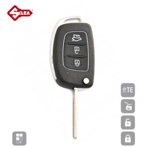 SILCA Empty Key Shells 3 Button KIA8RS8