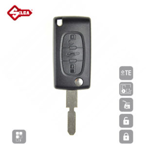 SILCA Empty Key Shells 3 Button NE78BRS8N