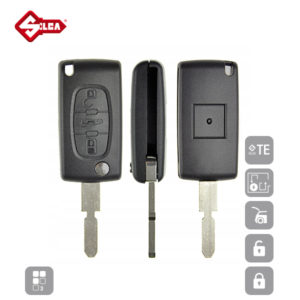SILCA Empty Key Shells 3 Button NE78BRS8N