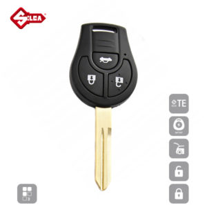 SILCA Empty Key Shells 3 Button NSN14RS8