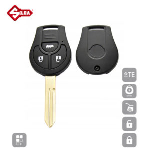 SILCA Empty Key Shells 3 Button NSN14RS8