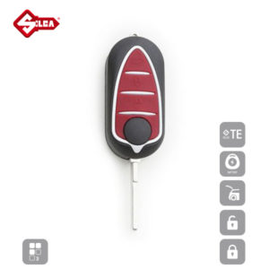 SILCA Empty Key Shells 3 Button SIP22BRS8
