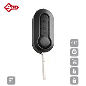 SILCA Empty Key Shells 3 Button SIP22CRS8