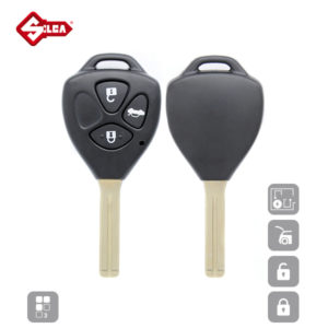 SILCA Empty Key Shells 3 Button TOY48ARS8