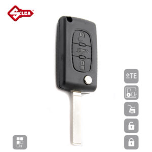 SILCA Empty Key Shells 3 Button VA2BRS8N