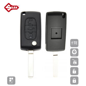 SILCA Empty Key Shells 3 Button VA2BRS8