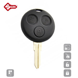 SILCA Empty Key Shells 3 Button YM23RS8