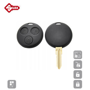 SILCA Empty Key Shells 3 Button YM23RS8
