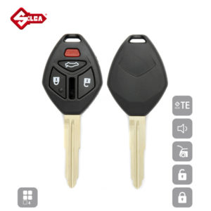 SILCA Empty Key Shells 4 Button MIT11RRS7