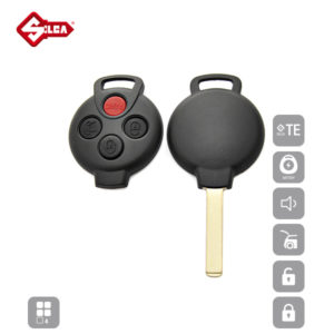 SILCA Empty Key Shells 4 Button VA2DRS10