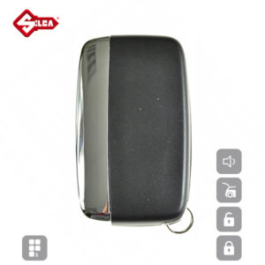 SILCA Empty Key Shells 5 Button LDRRS11