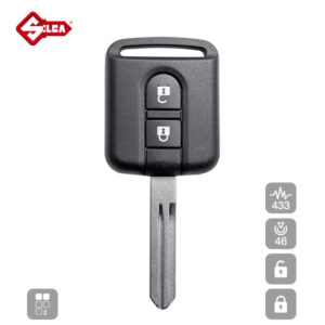 SILCA Proximity, Slot and Remote Vehicle Key 2 Button NSN14R14