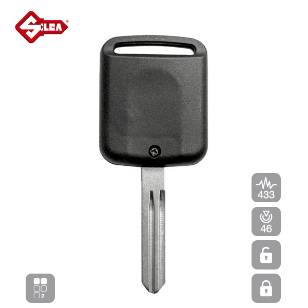 SILCA Proximity, Slot and Remote Vehicle Keys 2 Button NSN14R14_B