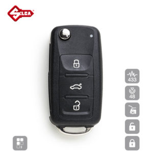 SILCA Proximity, Slot and Remote Vehicle Keys 3 Button HU66R09