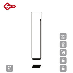 SILCA Proximity, Slot and Remote Vehicle Keys 3 Button HU66R09