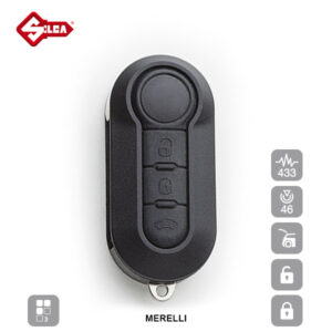 SILCA Proximity, Slot and Remote Vehicle Key 3 Button SIP22R07