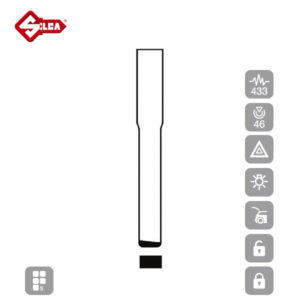 SILCA Proximity, Slot and Remote Vehicle Key 5 Button HU152S16