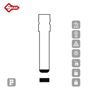 SILCA Proximity Slot and Remote Vehicle Keys 5 Button HU188S16