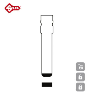 SILCA Transponder Look Alike Keys BW9TE