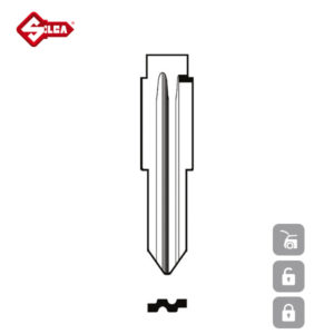 SILCA Transponder Look Alike Keys DWO6BTE