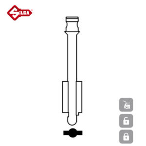 SILCA Transponder Look Alike Keys FO19TE