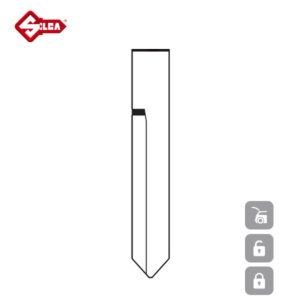 SILCA Transponder Look Alike Keys FO26TE