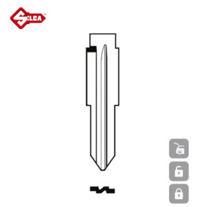 SILCA Transponder Look Alike Keys GT10BTE