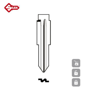 SILCA Transponder Look Alike Keys GT15RBTE