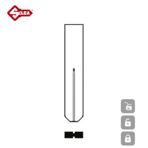 SILCA Transponder Look Alike Keys HON77TE