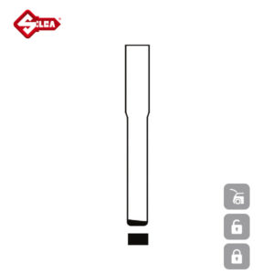 SILCA Transponder Look Alike Keys HU101TE