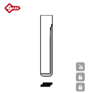 SILCA Transponder Look Alike Keys HU116TE